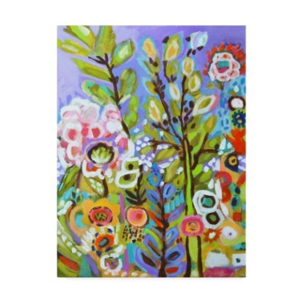 Trademark Fine Art Karen Fields 'Garden Of Whimsy Iii' Canvas Art, 18x24 WAG06289-C1824GG